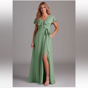 Azazie Lainey “Matcha” Bridesmaids Dress